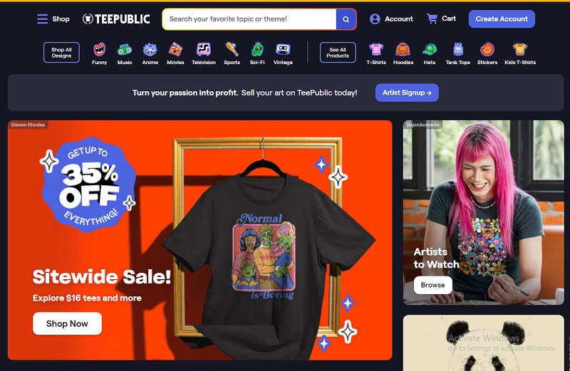 From Hobby to Income: How to Make Money on TeePublic